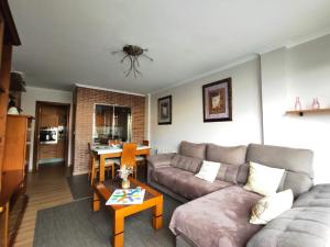 Posezení v ubytování Apartamento Abrente