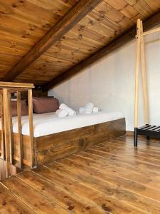 Postel nebo postele na pokoji v ubytování Sofia apartment B - Stavros