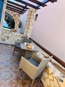 Χώρος καθιστικού στο Pink House 2