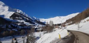 studio le ponchus la foux d'Allos v zimě