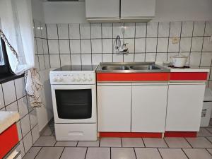 Kuhinja oz. manjša kuhinja v nastanitvi Apartmani, sobe Žiža