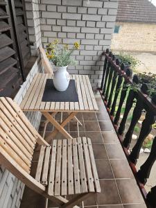 Balkon oz. terasa v nastanitvi Apartmani, sobe Žiža