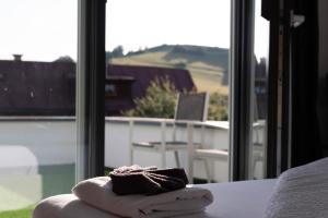 Nespecifikovaný výhled na hory nebo výhled na hory při pohledu z apartmánu
