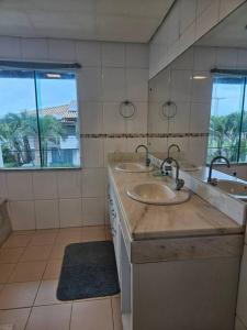 Koupelna v ubytování Mansão Frente Mar + 44 fotografií