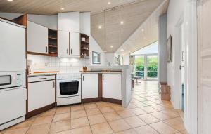 Η κουζίνα ή μικρή κουζίνα στο Gorgeous Home In Henne With Kitchen