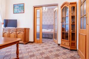 TV o dispositivi per l'intrattenimento presso Hotel Praga