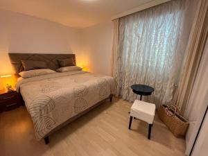 Postel nebo postele na pokoji v ubytování Apartments Villa Slavica