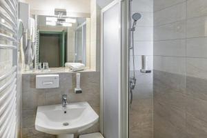 Koupelna v ubytování Corvin Hotel Budapest Corvin Wing