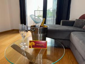 SeaWolf Apartment的休息区