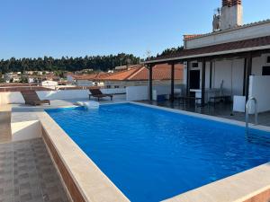 The swimming pool at or close to Kriopigi dimis and efis 1