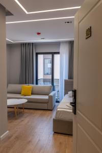 Postel nebo postele na pokoji v ubytování Norge Hotel