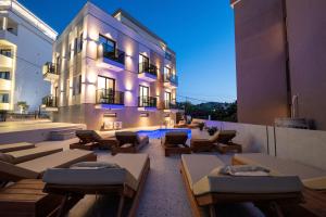 Posezení v ubytování Norge Hotel