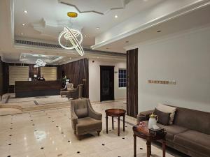 Χώρος καθιστικού στο Twilight Hotel