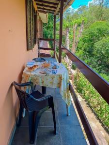 Balkón nebo terasa v ubytování Casa Fofa! No Coração de Araras!