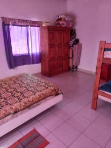 Ένα ή περισσότερα κρεβάτια σε δωμάτιο στο Bungalow "El Poli 01"