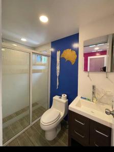 Et badeværelse på Oasis sensory Room - Market 28