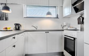 Η κουζίνα ή μικρή κουζίνα στο Cozy Home In Sydals With Wifi