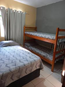 Postel nebo postele na pokoji v ubytování Br 040, perto de Luziânia e Valparaiso, Casa 5