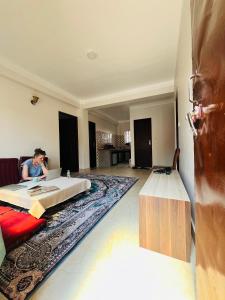 Posezení v ubytování Muma Home Stay