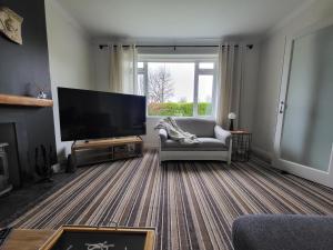 TV a/nebo společenská místnost v ubytování Carrigaline Delightful Home