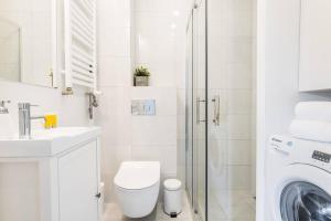 Kúpeľňa v ubytovaní Espresso Apartment Plac Mirowski