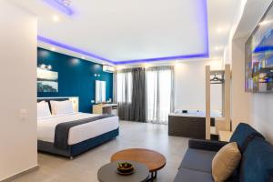 Posteľ alebo postele v izbe v ubytovaní Azul Eco Hotel