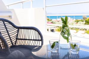 Balkón alebo terasa v ubytovaní Azul Eco Hotel