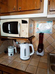 A kitchen or kitchenette at Appartamento Incantevole La Coccola
