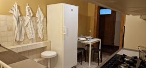 Ένα μπάνιο στο Goma Apartments