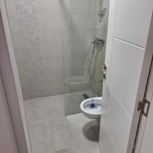 Et badeværelse på Studio apartman Delight Vrnjačka banja