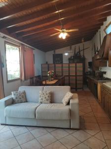 Χώρος καθιστικού στο Like at Home Salento - Rustic Bungalow