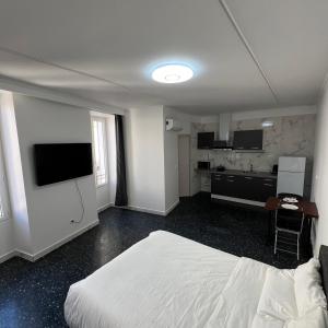 Kuchyň nebo kuchyňský kout v ubytování Suite studio entier St Charles, Canebiere, Vieux-Port Appartement