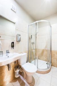 Kúpeľňa v ubytovaní Hotel Plumlov
