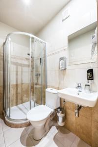 Kúpeľňa v ubytovaní Hotel Plumlov