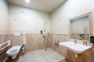 Kúpeľňa v ubytovaní Hotel Plumlov