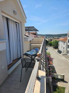 Balkón alebo terasa v ubytovaní Apartments city center M&M