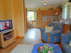 Kuchyň nebo kuchyňský kout v ubytování Haus Doris Whg 1