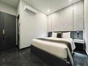 Katil atau katil-katil dalam bilik di LION 8 Hotel