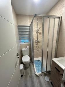 Phòng tắm tại Villa Vinagre