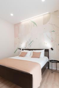 Postel nebo postele na pokoji v ubytování Alagon6 Rooms