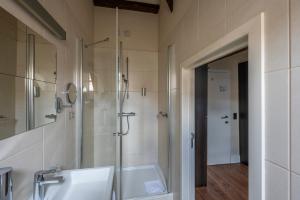 Koupelna v ubytování Hotel Onderbergen