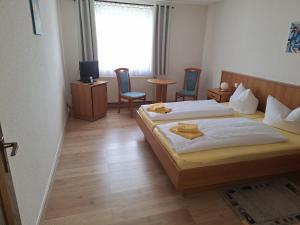 Voodi või voodid majutusasutuse Hotel Heidler toas