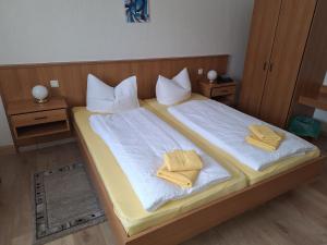 Voodi või voodid majutusasutuse Hotel Heidler toas