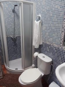 Koupelna v ubytování Casa Emilia