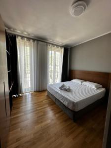 Postel nebo postele na pokoji v ubytování Hotel Rubin