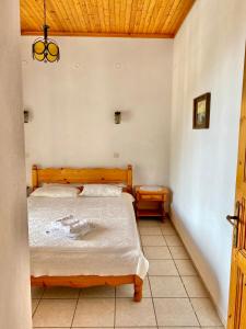 a bedroom with a bed in a room at Betsanis Stafylos Apartments in Stafylos