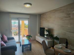 Posezení v ubytování Costa Brazil Sunset Apartment