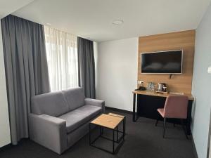 Część wypoczynkowa w obiekcie Gold Hotel