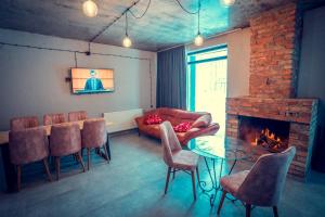 Posezení v ubytování Villa In Didveli