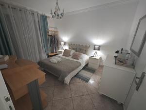 Postel nebo postele na pokoji v ubytování Chambre dans villa avec SDB WC et piscine privée
